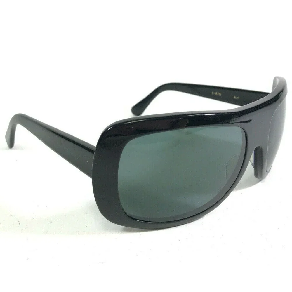 Eyevan Classic Black Women's Shield Sunglasses - UV Protection